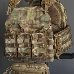 Професійна плитоноска Cordura 1000D з швидкоскидом Woojin
