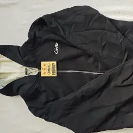 Чорна толстовка Corteiz HMP Zip-Hoodie