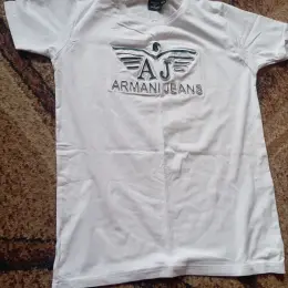 Футболка Armani Jeans біла
