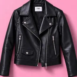Шкіряна куртка ZARA