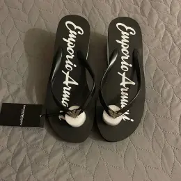 В'єтнамки жіночі Emporio Armani чорні розмір 36
