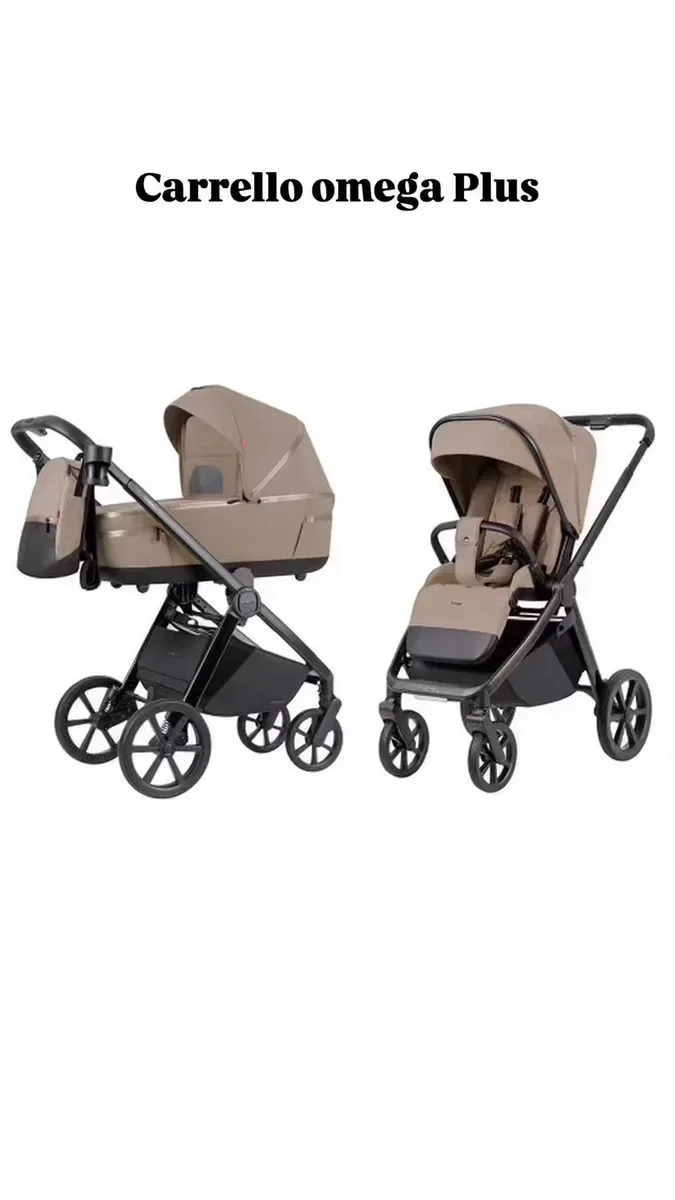 Детская коляска 2 в 1 Carrello Omega Plus дитяча візочок візок