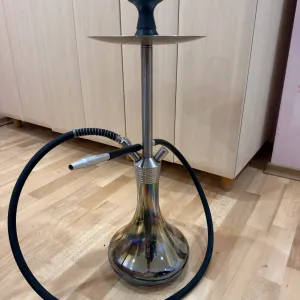 Кальян Yahya Elegance SS 01 из нержавейки + калауд, 3 чаши, угли