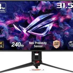 Монітор ASUS ROG Swift PG32UCDM/32"/QD-OLED/4K/240Hz/Adaptive Sync/Black (90LM09T0-B01370).