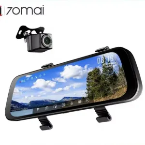Автомобільний відеореєстратор - дзеркало Xiaomi 70mai Dash Cam S500 + задня камера