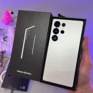 НОВИЙ стан Samsung Galaxy s25 ultra 12/256 Європа 100% акумулятор + 5 ЧОХЛІВ | ввесь комплект дві фізичні карточки всі мови у системі