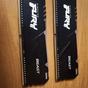 Оперативная память Kingston FURY Beast DDR4 16GB (2x8GB) 3200MHz