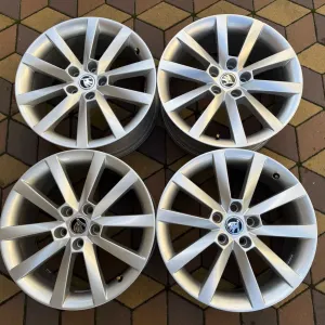 Оригінальні диски Skoda Alaris R18 5×112 7.5J ET51 Octavia Superb