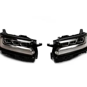 Toyota Land Cruiser 200 2007-2021 рр. Передні фари (для перероблених авто в LC300)
