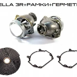 Би-ксеноновые линзы AOZOOM / Hella F1 3R 5R Blue Ксенон Биксенон