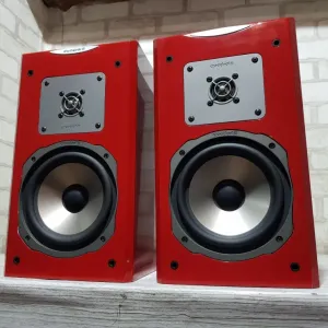 Hi-Fi Акустика QUADRAL PLATINUM S., ALTIMA 170 мм, 120 Вт, 35–28 000 Гц, Piano Red, б/у