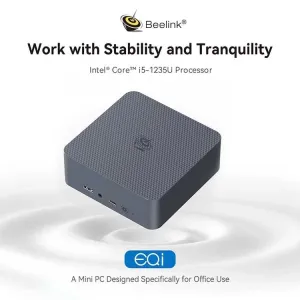 Beelink EQi12 Intel Core i5-1235U 32GB RAM 500GB NVMe - Кращий вибір!