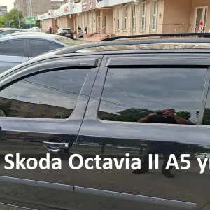 вітровики Skoda Octavia A5, дефлектори вікон шкода Октавія