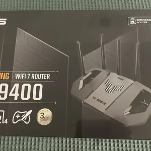 Wi-Fi-маршрутизатор ASUS TUF Gaming BE9400 Wi fi7 (90IG0A30-MO9C00) ігровий  роутер