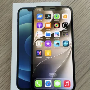 Iphone 12 СУПЕР стан коробка 86% батарея