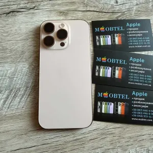 iPhone 16 pro 128gb desert titanium айфон физ сим акб 90%