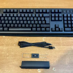 Клавіатура дротова ігрова HyperX Alloy Rise AR001 / Механічна / HyperX Red Switch / RGB підсвітка