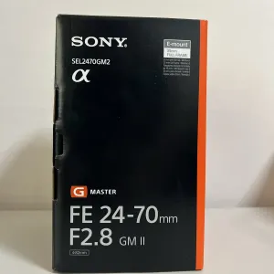 Sony FE 24-70mm f/2.8 GM II Lens (Sony E) (SEL2470GM2)