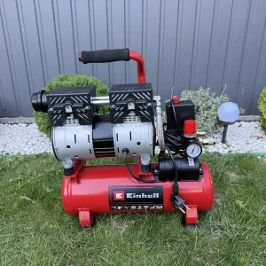 Компресор Einhell TE-AC 6 Silent 4020600 безмасляний 6 л 550 Вт, в наявності!
