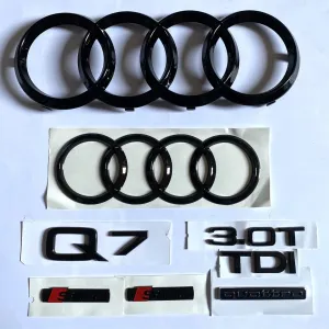 Емблема шильдик логотип значок Audi Q7 4m 4L Q8 эмблема