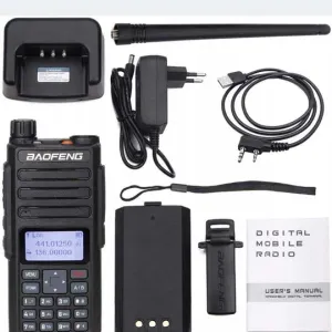 Рація,Радіостанція BAOFENG BF-H6 10Wt з гарнітурою акумулятор 2200