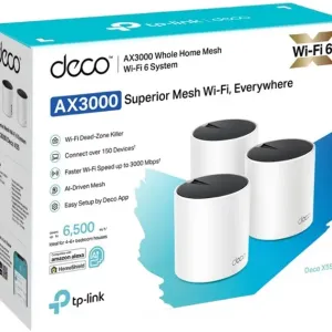 TP-Link Deco X55 3-pack Mesh system | Меш-система | Мэш-система | Маршрутизатор