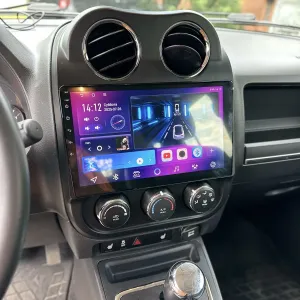 Автомагитола android для Jeep Compass, Patriot, 10 дюймів CarPlay та AndroidAuto
