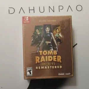 Гра Tomb Raider deluxe edition на Nintendo switch