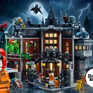 ‼️В КОРОБОЧЦІ‼️Конструктор Batman Arkham Asylum Притулок Аркхем (76300) 2953 деталі‼️