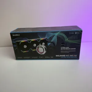 Водяне охолодження Lian Li Galahad AIO 360 RGB UNI FAN SL120 Edition Black