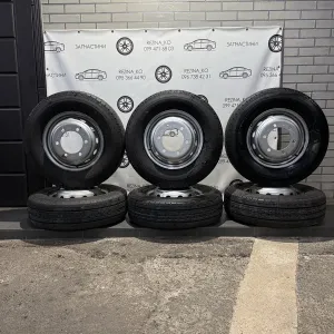 Колеса в зборі 225/75 R16C Bridgestone (літо),диски 6х205 R16 Iveco
