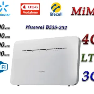 3G 4G LTE стационарный WiFi Роутер cat 7 Huawei B535-232 Киевстар Лайф