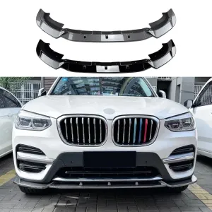 Сплиттер губа бампера BMW X3 X4 G01 G01 диффузор спойлер сплітер губа