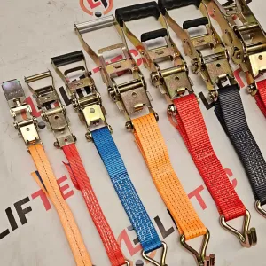 Стяжні ремені кріплення вантажу LIFTEC. 1, 2, 3, 5т. Гарантія якості!