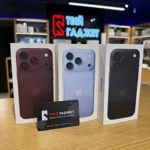 iPhone 18 Pro 256/512GB eSIM (Burgundy / Glacier / Black / Silver) | НОВІ В Наявності | Гарантія