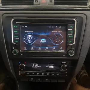 Штатная магнитола Skoda Octavia Superb Fabia Rapid Roomster тип RNS