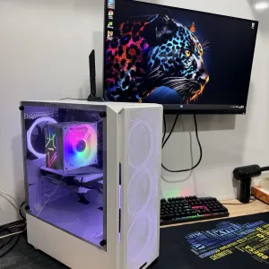 Компьютер  Білий Геймер Ryzen 7+32ddr+ssd  м2 1тб+MSI RTX 4060