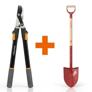 FISKARS Сучкоріз площинний телескопічний Solid L13+Лопата садова класична фіскарс FSC