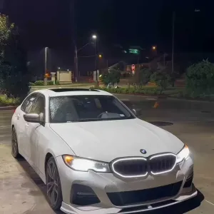 Решетка BMW G20 G21 Iconic Glow ноздри с подсветкой черный глянец 2018-2022 г20 бмв ноздрі лед