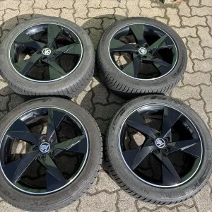Диски R17 5x100 6,5j + зима 205 50 / Skoda Скала Scala Kamiq Fabia Фабия