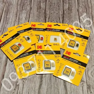 Карта пам'яті Kodak 64GB microSD U3 V30 A1 Class 10