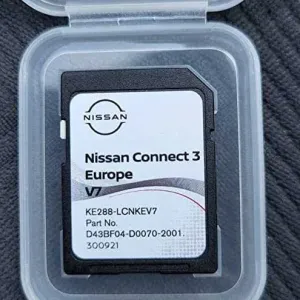 Карти навігації Україна + Європа 2026 Nissan Rogue Qashqai X-Trail