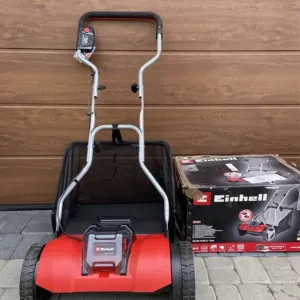 Газонокосарка акумуляторна Einhell GE-HM 18/38 (3414200)(без АКБ и ЗП