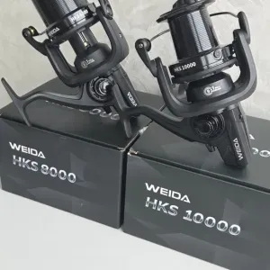 Катушка рыболовная карповая Weida HKS8000 и 10000 (9+1)