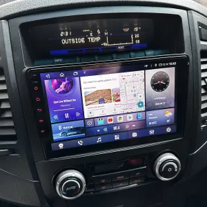 Магнітола андроид для Mitsubishi Pajero автомагнитола 9 дюймів, CarPlay та AndroidAuto