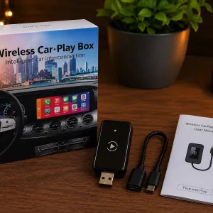 Бездротовий адаптер Wireless CarPlay для авто USB / USB-C iPhone