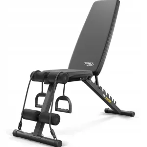 Регульована лава для тренувань Trex Sport TX-110B з еспандерами 110 кг