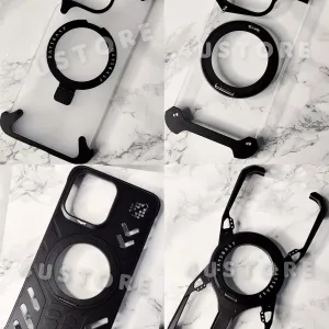 Чохол металевий з Magsafe на iPhone 16 Pro Max премиум из металла из дерева из кожи преміум чехол металевий шкіряний дерев'яний