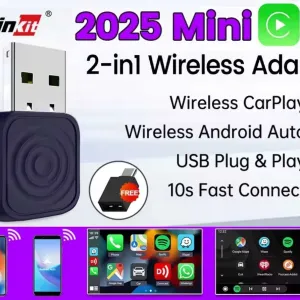 Carlinkit Mini Ultra 2025 - Адаптер беспроводного CarPlay/Android Auto