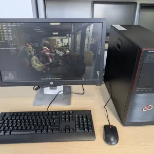 Недорогий ігровий комплект, Системний блок , монітор  встановлені ігри World of Tanks  та GTA V